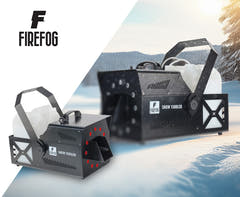 Firefog Snow 1500LED machines à neige 1500 W avec RGB LED et DMX