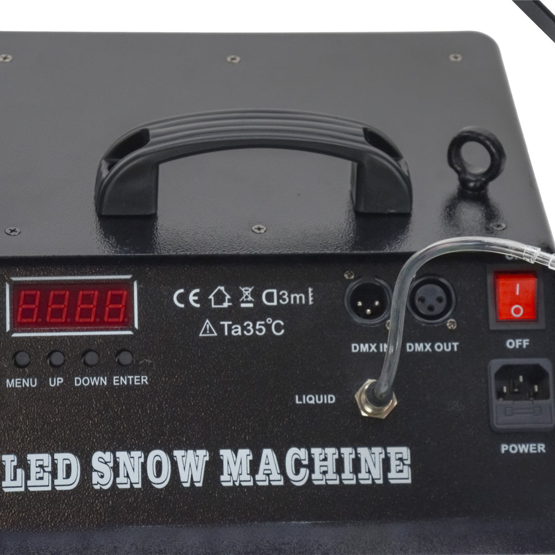 Firefog Snow 1500LED machines à neige 1500 W avec RGB LED et DMX