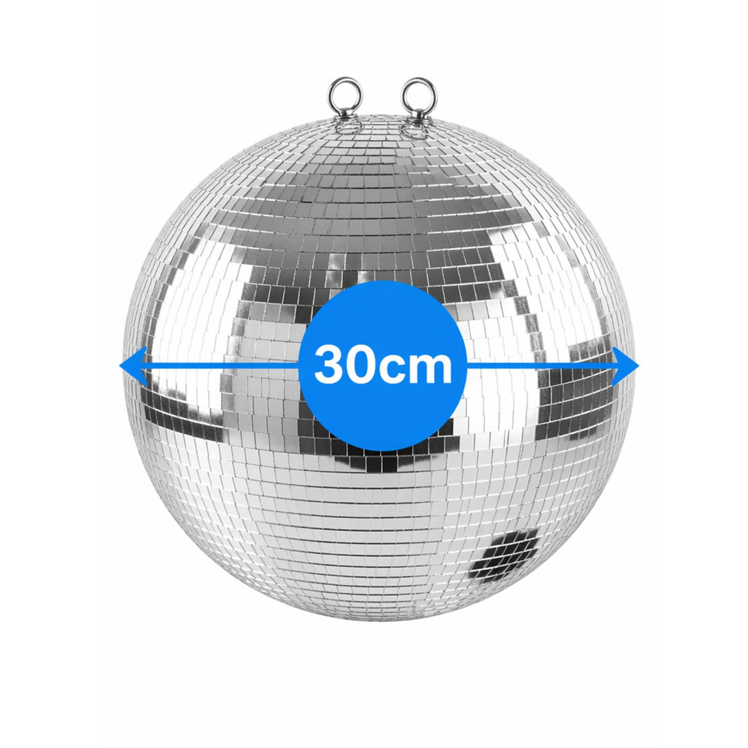 Boule à facettes Firefog de 30 cm avec moteur