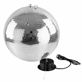 Boule à facettes Firefog de 30 cm avec moteur