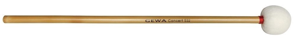 GEWA maillets de timbales, liège et feutre 35 mm, bambou (paire)