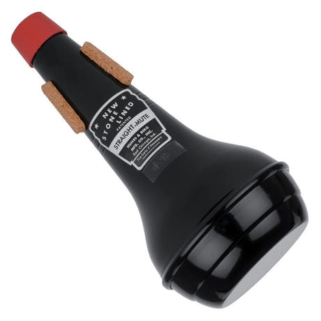 Humes & Berg Straight 285BK pour bugle, noir poli