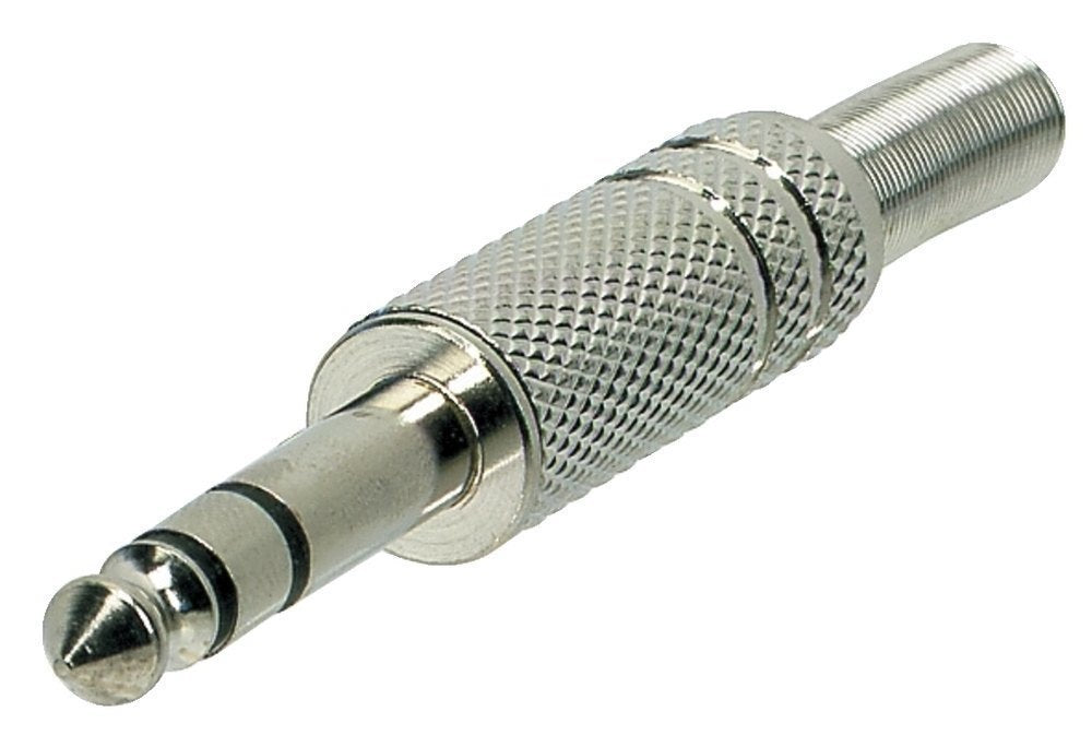GEWA fiche jack stéréo 6,3 mm avec protection anti-pliure