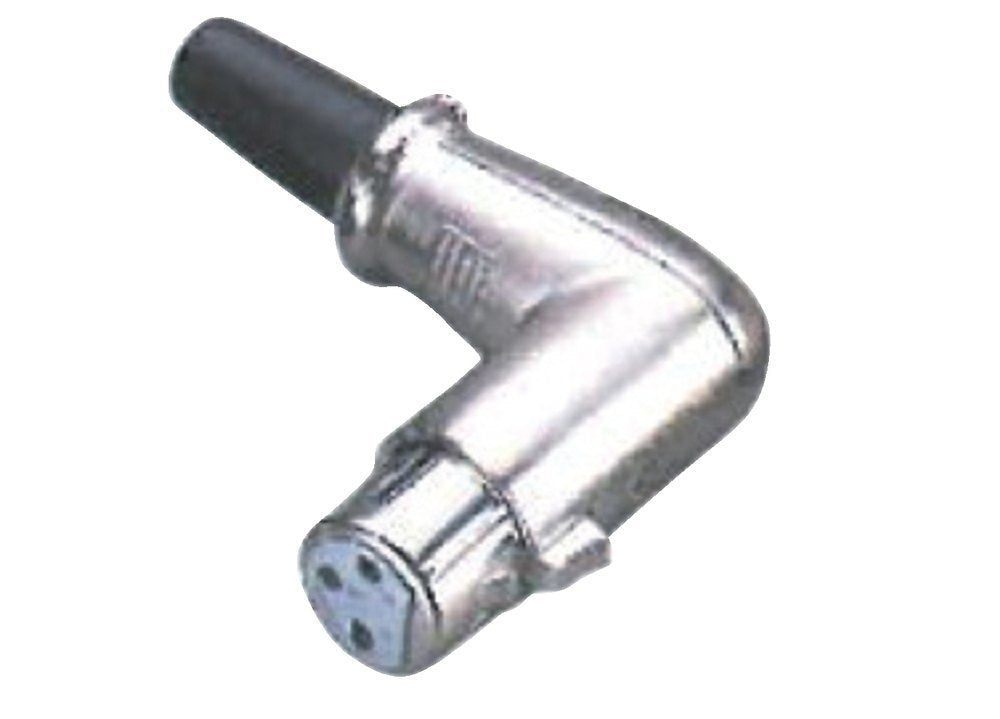Connecteur XLR femelle coudé GEWA avec serre-câble