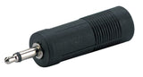 GEWA adaptateur jack mono femelle 6,3 mm vers mini-jack 3,5 mm