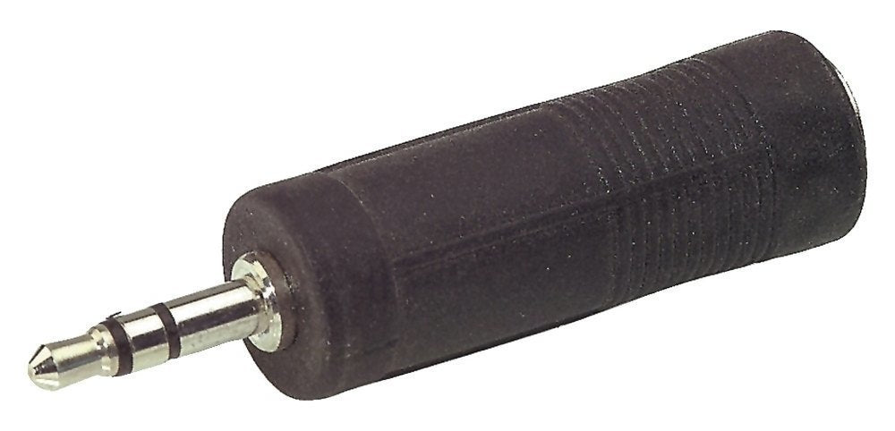 GEWA adaptateur jack stéréo femelle 6,3 mm vers mini-jack 3,5 mm