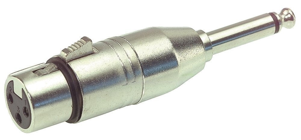 GEWA adaptateur XLR femelle vers jack mono 6,3 mm