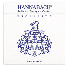 Hannabach cordes pour guitare classique Exclusive Serie High Tension - Exclusiv High Tension Set (EXCLHT)