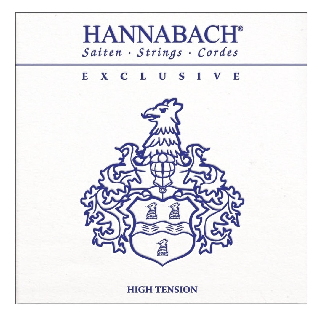 Hannabach cordes pour guitare classique Exclusive Serie High Tension - Exclusiv High Tension Set (EXCLHT)