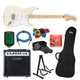 Fender Squier Affinity Stratocaster Guitare électrique Starterpakke (Olympic White)