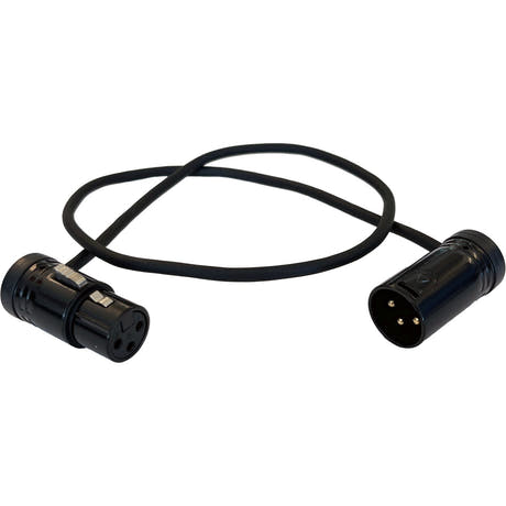 AMP Câble patch XLR coudé