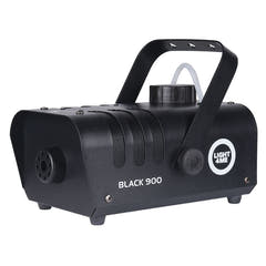 Light4Me Black 900 Machine à brouillard 700W avec télécommande filaire