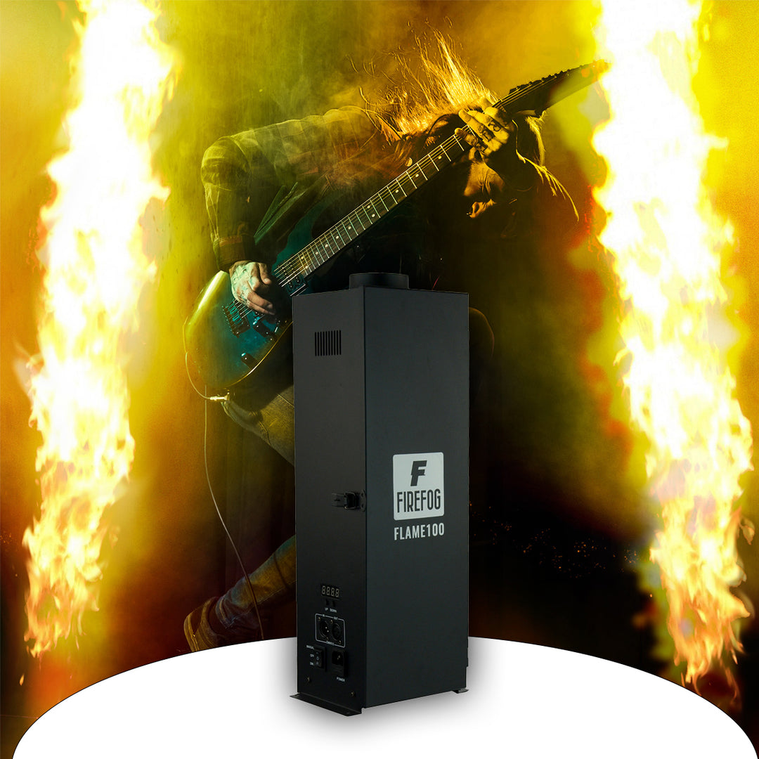 Firefog FLAME100 machine à flammes avec DMX