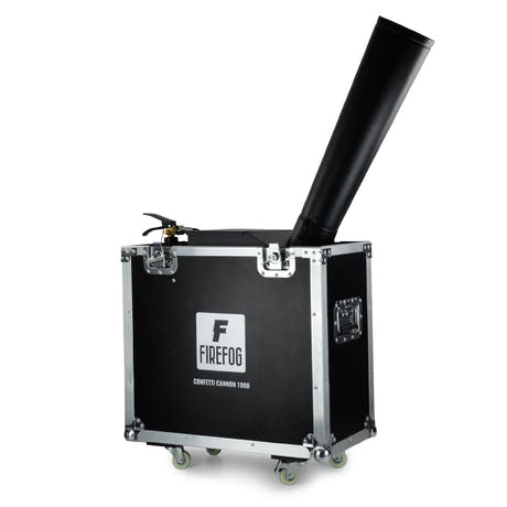 Firefog CANNON 1000+ canon à confettis CO2 dans un case