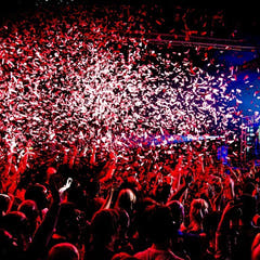 Firefog CANNON 1000+ canon à confettis CO2 dans un case