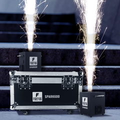 Firefog SPARK600 machine à étincelles, ensemble de 2 machines et case
