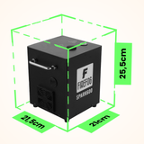 Firefog SPARK600 machine à étincelles, ensemble de 2 machines et case