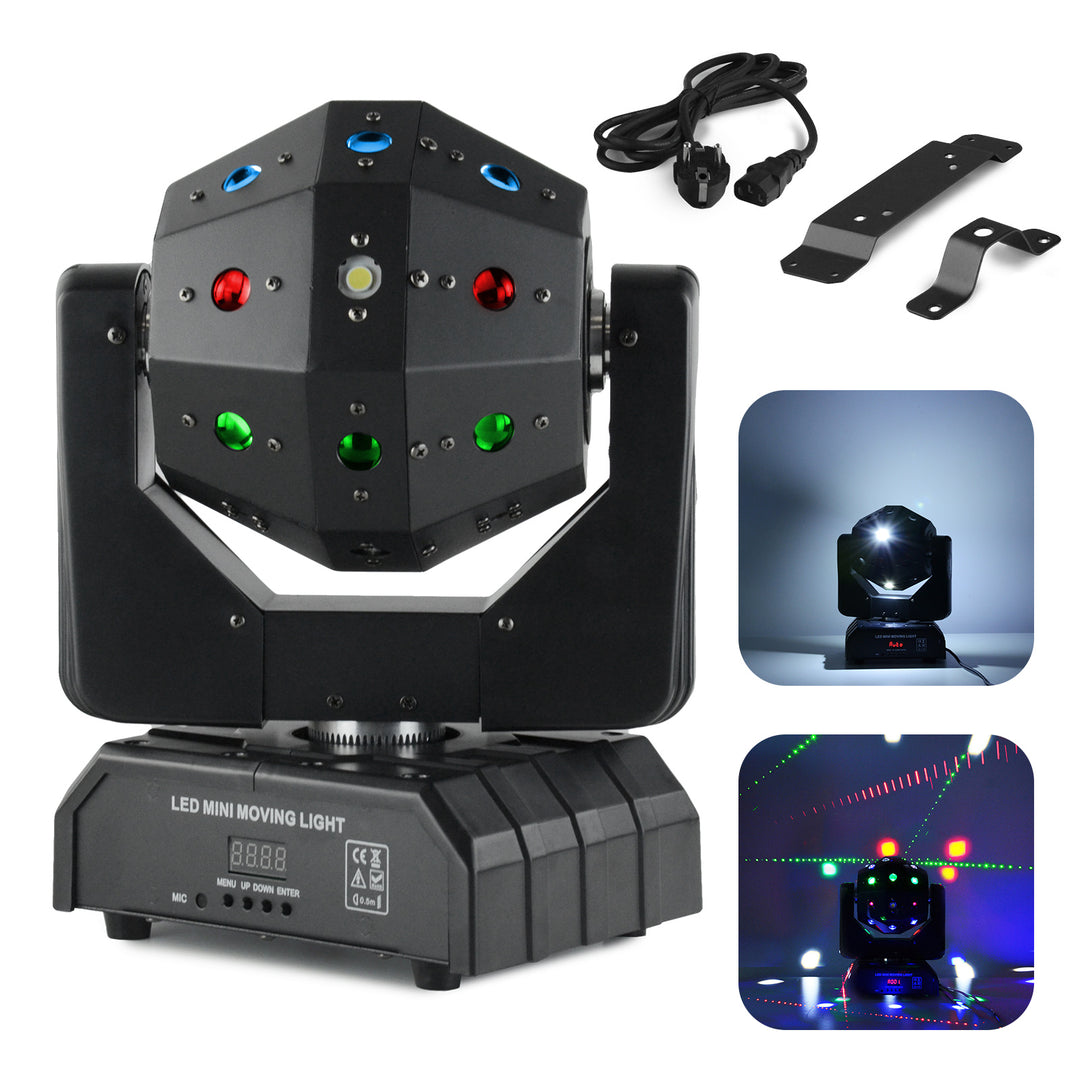 Firefog STARBALL moving head avec laser et strobe