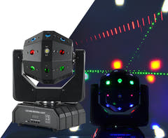Firefog STARBALL moving head avec laser et strobe