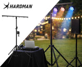 Hardman LS2 wind-up, pied d’éclairage, de 1,6 à 2,8 m, 50 kg