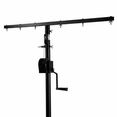 Hardman LS2 wind-up, pied d’éclairage, de 1,6 à 2,8 m, 50 kg