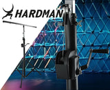 Hardman LS3 wind-up, pied d’éclairage, de 1,7 à 4,3 m, 65 kg