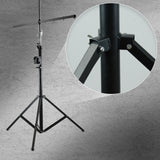 Hardman LS4 wind-up, pied d’éclairage avec double barre transversale, de 1,7 à 4,3 m