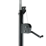 Hardman LS4 wind-up, pied d’éclairage avec double barre transversale, de 1,7 à 4,3 m