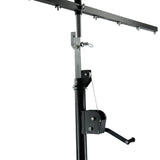 Hardman LS4 wind-up, pied d’éclairage avec double barre transversale, de 1,7 à 4,3 m