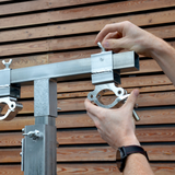 Hardman ST150, tour de scène avec treuil, de 1,75 à 4,3 m, 150 kg