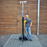 Hardman ST150, tour de scène avec treuil, de 1,75 à 4,3 m, 150 kg