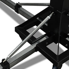 Hardman ST300, tour de scène avec treuil, de 2 à 5,5 m, 300 kg