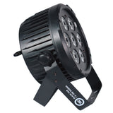 LIGHT4ME BLACK PAR 7x10W RGBWA LED kraftfuld spotlight