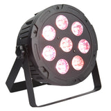 LIGHT4ME PENTA PAR 8x12W MKII RGBWA LED slank