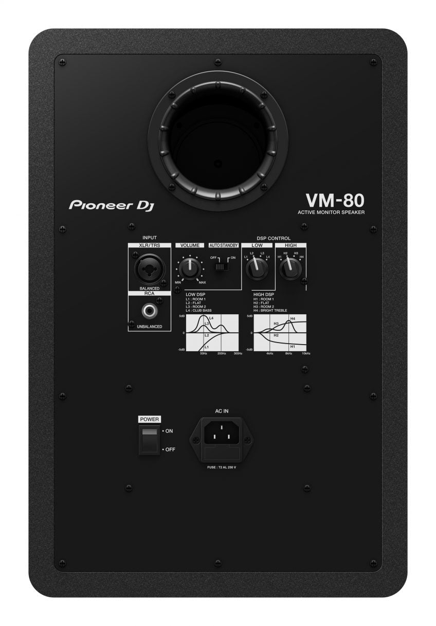 Pioneer DJ VM-80 - Moniteur de Studio Actif
