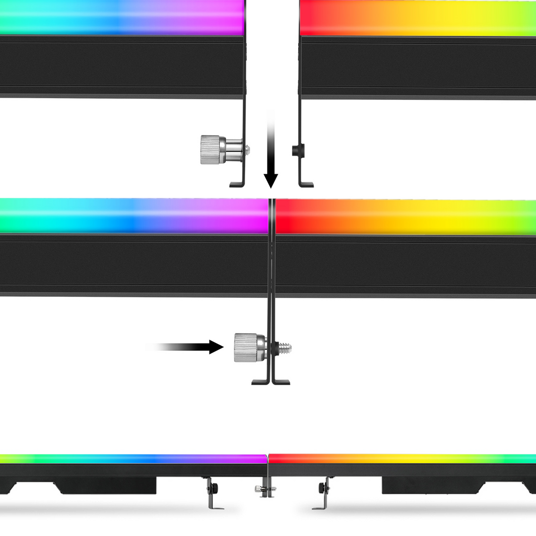Light4Me Aura barre Wash RGB