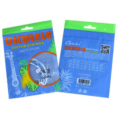 Civin NN US 2428 – Jeu de cordes pour ukulélé blanc