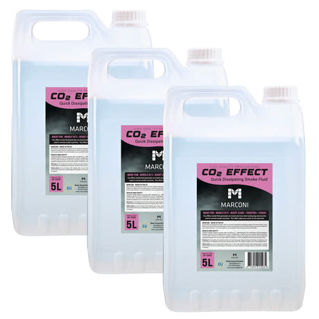 3 x 5L Liquide à fumée (CO2 Effekt)