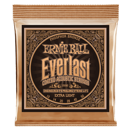 Ernie Ball Everlast Coated Phosphor Bronze Cordes de Guitare (Akustisk)