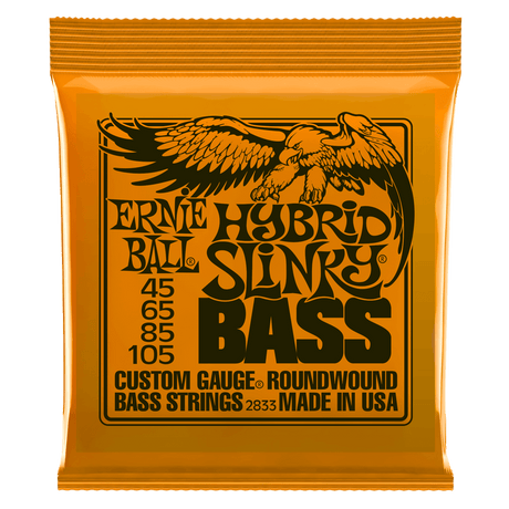 Ernie Ball Slinky Nickel Wound Bass String, Bass Guitar
