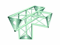 Alutruss DECOTRUSS 4-voies pc. \/ SAT 42 (Argent)