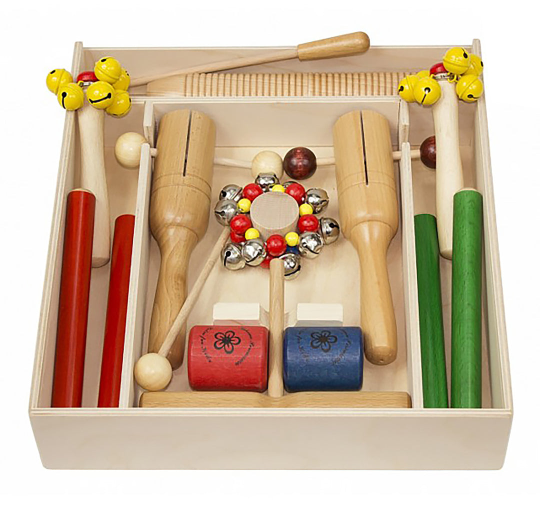 Percussion pour enfants avec 12 pièces