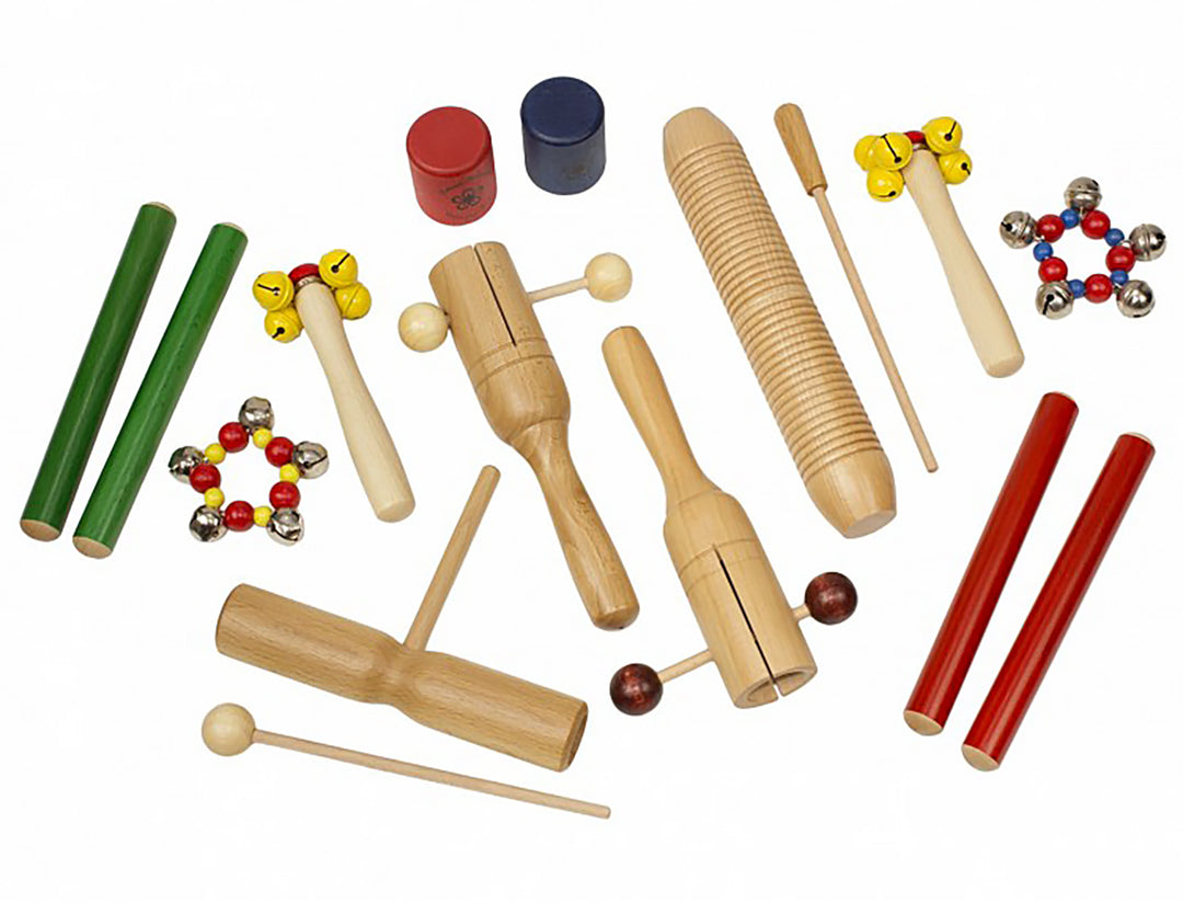 Percussion pour enfants avec 12 pièces