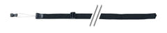 Fire & Stone sangle de rosace pour guitare classique, nylon de 25 mm, coussinet de nuque
