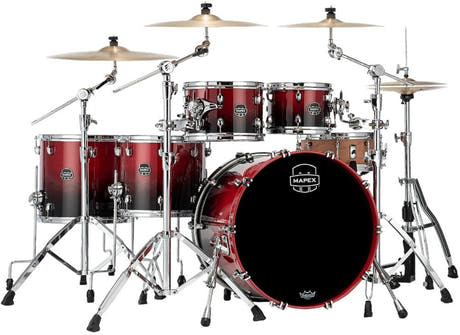 Mapex Saturn SR628XURQ - Dégradé écarlate