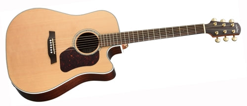 Walden D600CEW Western Guitar (Natural)