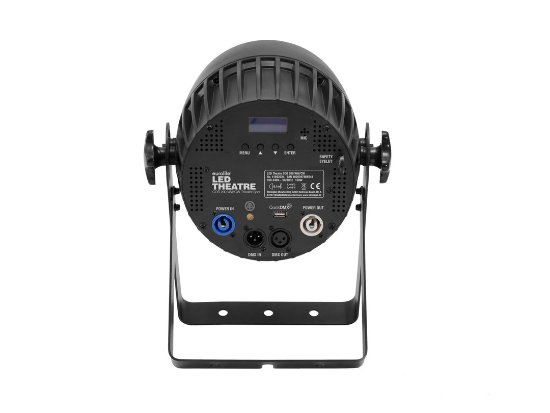Eurolite LED Projecteur Théâtre COB 200 WW/CW