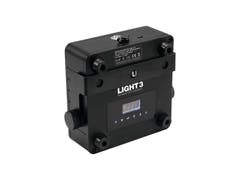 EUROLITE AKKU Projecteur plat Light 3 bk