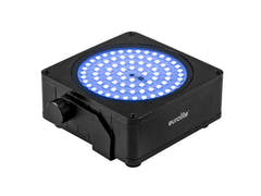EUROLITE Set 8x AKKU IP Flat Light SMD bk + étui en plastique avec trolley