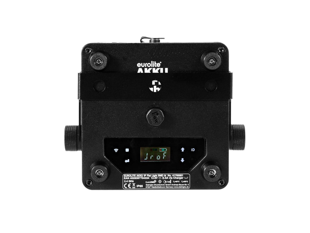 EUROLITE Projecteur plat LED AKKU IP SMD bk